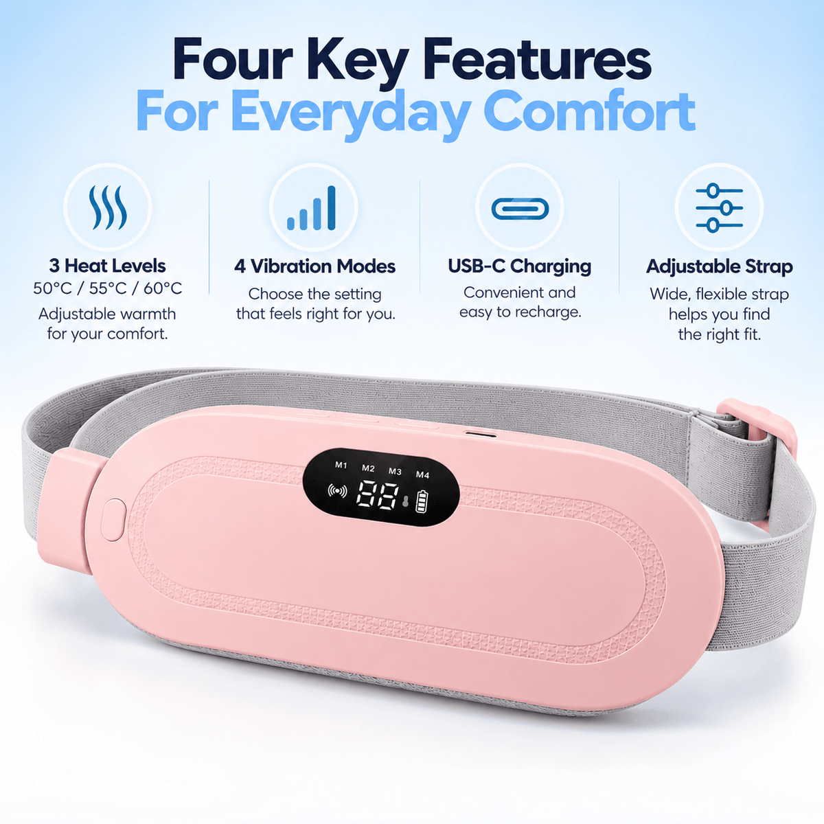 KyndRelief™ Premium Period Cramp Massager
