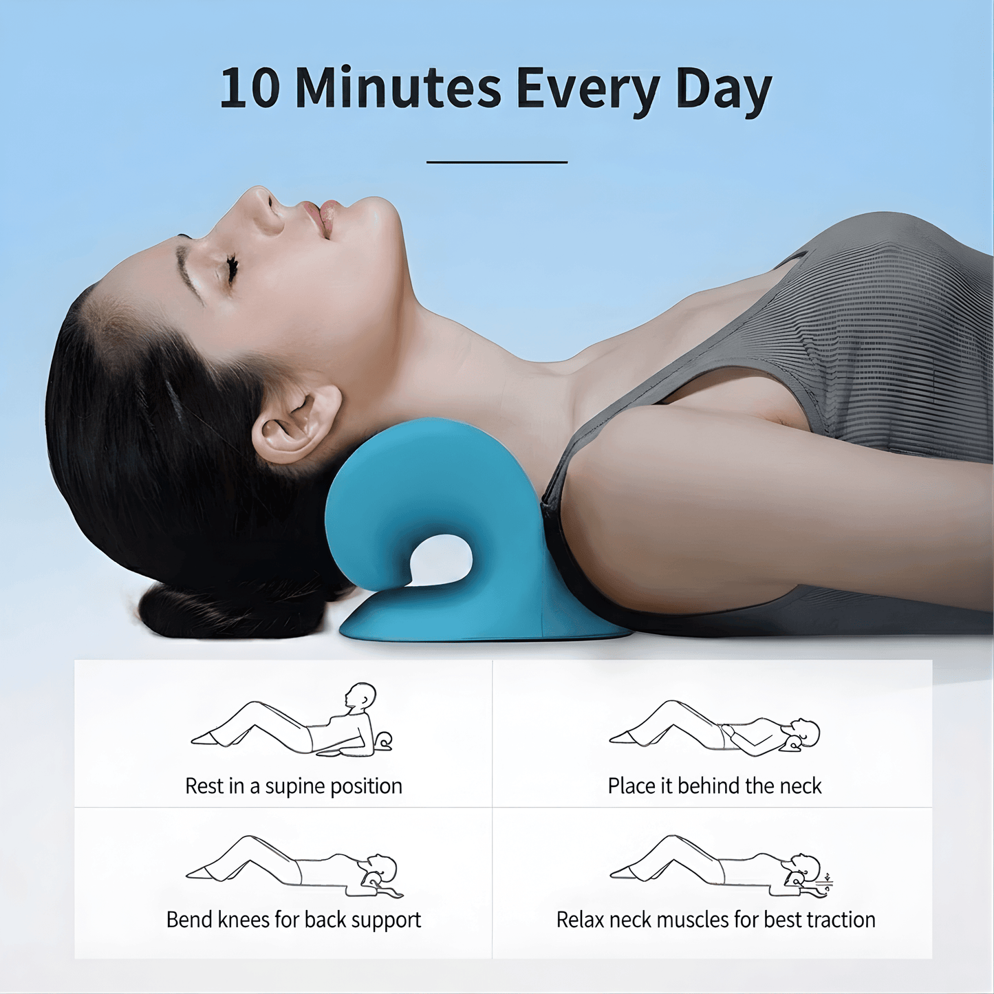 KyndRelief™ Premium Cervical Neck Stretcher