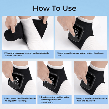 KyndRelief™ Premium Infrared Ankle Massager