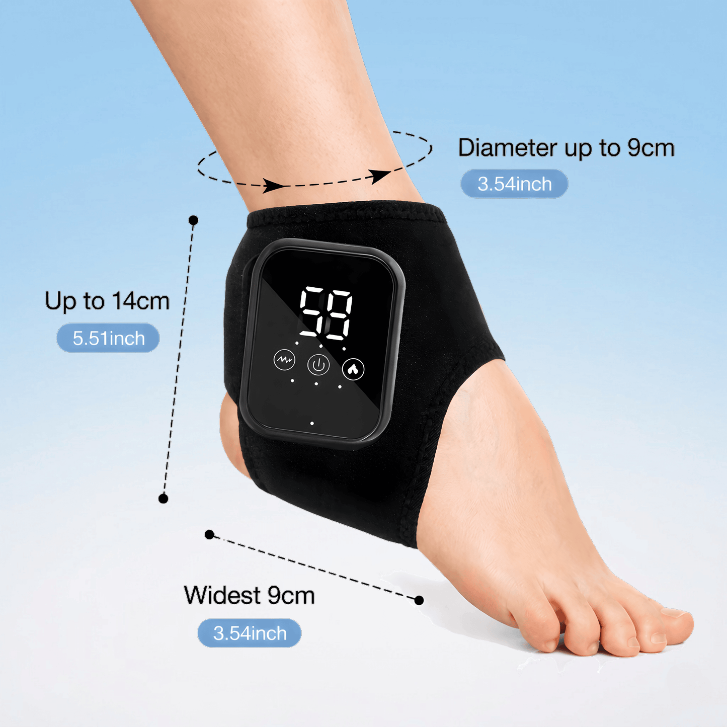 KyndRelief™ Premium Infrared Ankle Massager
