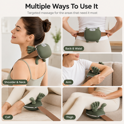 KyndRelief Premium Neck Shoulder Massager used for shoulder, waist, arm, calf and thigh comfort
